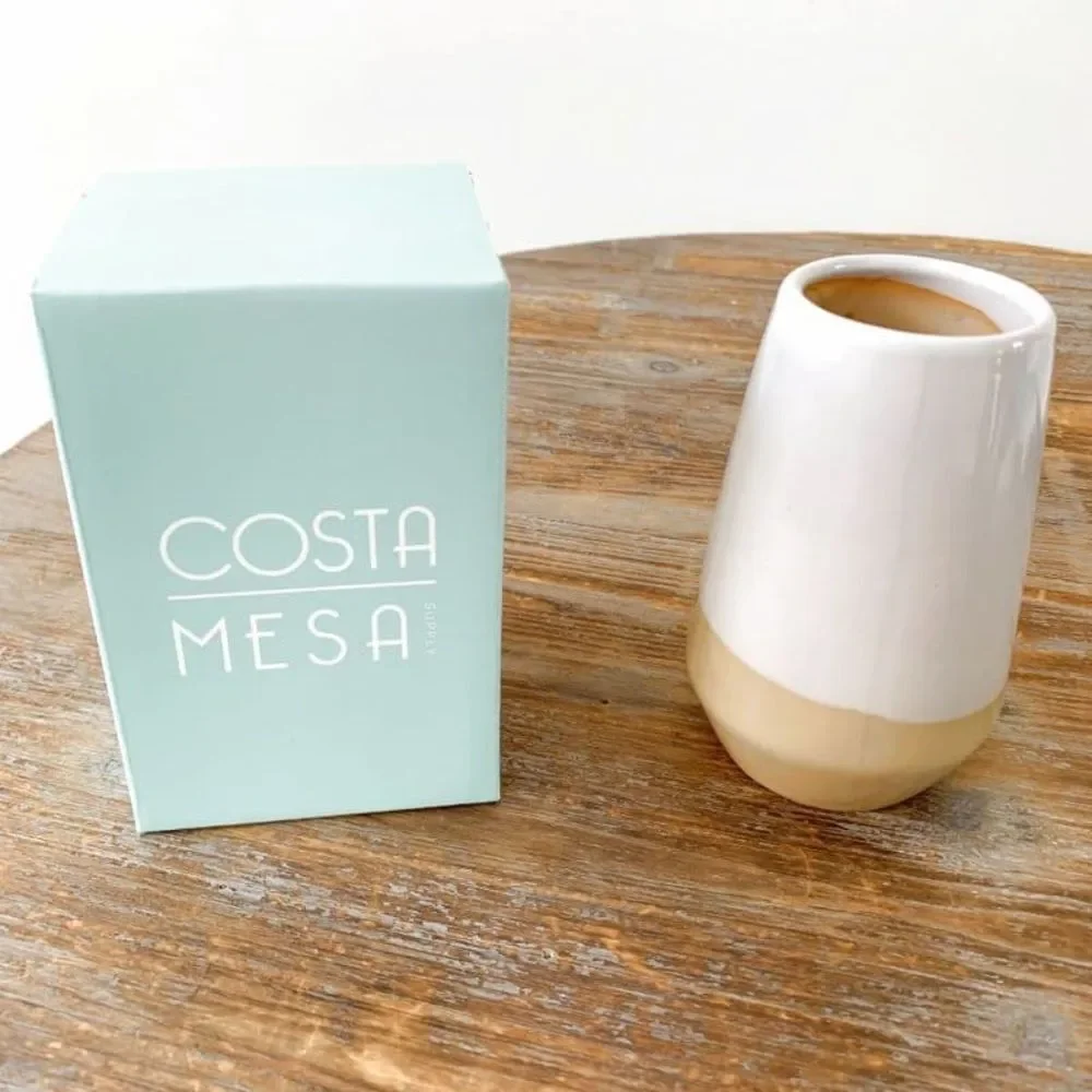 Costa Mesa Two-Tone Decorative Vase